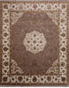 Jaipur Beige Hand Knotted 711 X 100  Area Rug 905-146311 Thumb 0