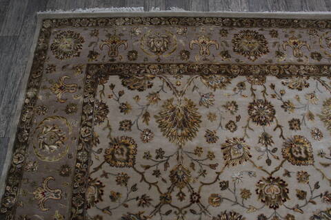 Jaipur White Hand Knotted 81 X 102  Area Rug 905-146319 Image 8