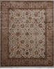 Jaipur White Hand Knotted 81 X 102  Area Rug 905-146319 Thumb 0