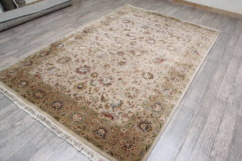 Jaipur Beige Hand Knotted 61 X 92 Area Rug 905-146320 Image 3