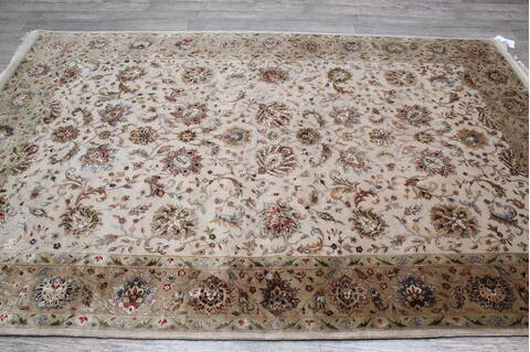 Jaipur Beige Hand Knotted 61 X 92 Area Rug 905-146320 Image 6