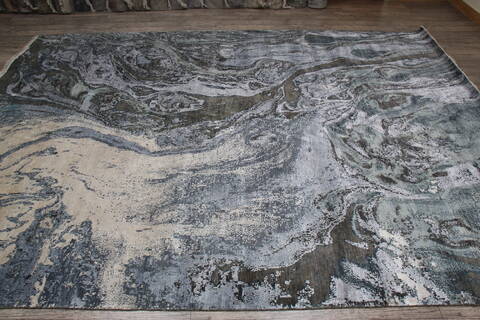 Jaipur Grey Hand Knotted 90 X 120 Area Rug 905-146321 Image 4