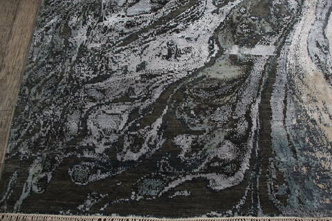 Jaipur Grey Hand Knotted 90 X 120 Area Rug 905-146321 Image 5