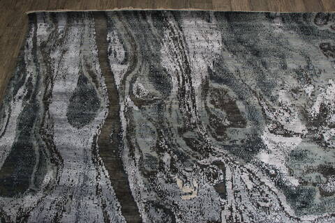 Jaipur Grey Hand Knotted 90 X 120 Area Rug 905-146321 Image 8