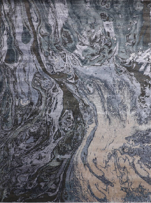 Jaipur Grey Hand Knotted 90 X 120 Area Rug 905-146321 Image 0