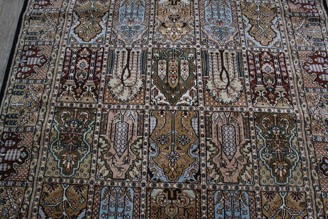 Bakhtiar Black Hand Knotted 510 X 810 Area Rug 905-146323 Image 7