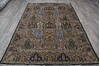 Bakhtiar Black Hand Knotted 510 X 810  Area Rug 905-146323 Thumb 10