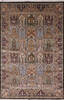 Bakhtiar Black Hand Knotted 510 X 810  Area Rug 905-146323 Thumb 0