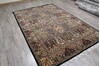 Hamedan Black Hand Knotted 62 X 92 Area Rug 905-146324 Thumb 2