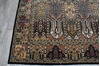 Hamedan Black Hand Knotted 62 X 92  Area Rug 905-146324 Thumb 5