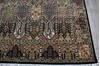 Hamedan Black Hand Knotted 62 X 92  Area Rug 905-146324 Thumb 6