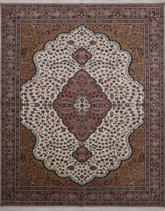 Mahi White Hand Knotted 80 X 100 Area Rug 905-146325 Image 0