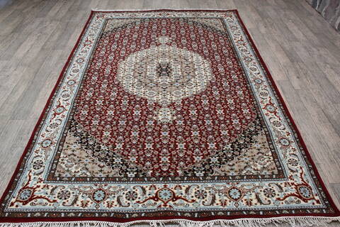Mahi Red Hand Knotted 60 X 91 Area Rug 905-146329 Image 10