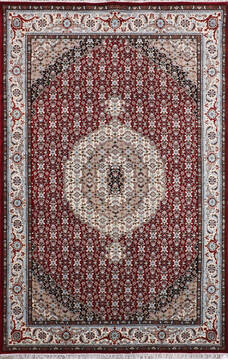 Mahi Red Hand Knotted 6'0" X 9'1"  Area Rug 905-146329