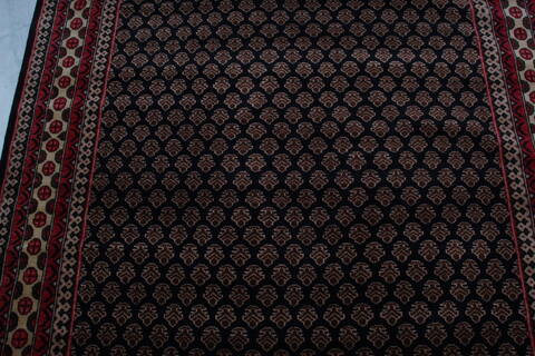 Bokhara Black Hand Knotted 511 X 811 Area Rug 905-146330 Image 7