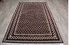 Bokhara Black Hand Knotted 53 X 83  Area Rug 905-146331 Thumb 1
