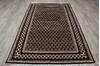 Bokhara Black Hand Knotted 53 X 83  Area Rug 905-146331 Thumb 9