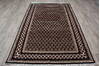 Bokhara Black Hand Knotted 53 X 83 Area Rug 905-146331 Thumb 9