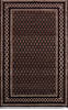 Bokhara Black Hand Knotted 53 X 83 Area Rug 905-146331 Thumb 0