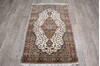 Mahi White Hand Knotted 30 X 50 Area Rug 905-146333 Thumb 1