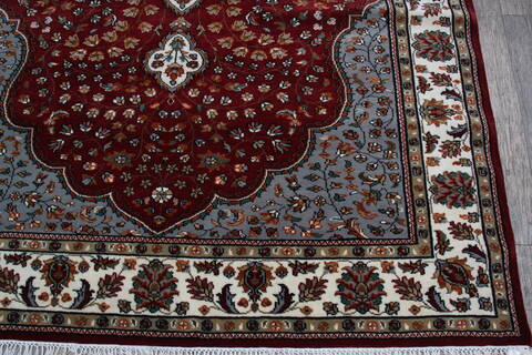 Mahi Red Hand Knotted 65 X 98 Area Rug 905-146337 Image 6