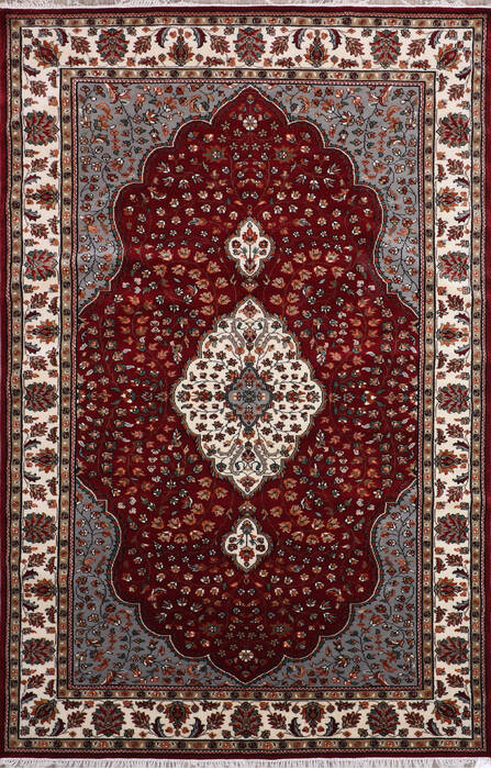 Mahi Red Hand Knotted 65 X 98 Area Rug 905-146337 Image 0