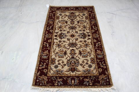 Jaipur White Hand Knotted 30 X 55 Area Rug 905-146339 Image 5