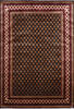 Bokhara Black Hand Knotted 50 X 72 Area Rug 905-146342 Thumb 0
