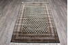 Bokhara Green Hand Knotted 40 X 60  Area Rug 905-146344 Thumb 1
