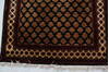 Bokhara Black Hand Knotted 211 X 50 Area Rug 905-146346 Thumb 4