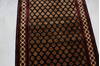 Bokhara Black Hand Knotted 211 X 50 Area Rug 905-146346 Thumb 5