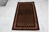 Bokhara Black Hand Knotted 211 X 50 Area Rug 905-146346 Thumb 8