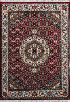 Mahi Red Hand Knotted 5'1" X 7'3"  Area Rug 905-146347