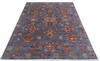 Chobi Blue Hand Knotted 50 X 611 Area Rug 700-146353 Thumb 1