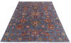 Chobi Blue Hand Knotted 50 X 611  Area Rug 700-146353 Thumb 1