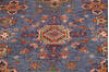 Chobi Blue Hand Knotted 50 X 611  Area Rug 700-146353 Thumb 3