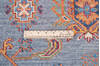 Chobi Blue Hand Knotted 50 X 611 Area Rug 700-146353 Thumb 6