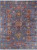 Chobi Blue Hand Knotted 50 X 611 Area Rug 700-146353 Thumb 0