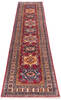 Kazak Red Runner Hand Knotted 27 X 911 Area Rug 700-146356 Thumb 1