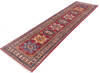 Kazak Red Runner Hand Knotted 27 X 911  Area Rug 700-146356 Thumb 2