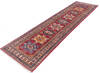 Kazak Red Runner Hand Knotted 27 X 911 Area Rug 700-146356 Thumb 2