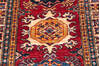 Kazak Red Runner Hand Knotted 27 X 911  Area Rug 700-146356 Thumb 3