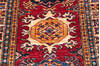 Kazak Red Runner Hand Knotted 27 X 911 Area Rug 700-146356 Thumb 3