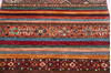 Kazak Multicolor Runner Hand Knotted 28 X 104  Area Rug 700-146366 Thumb 3
