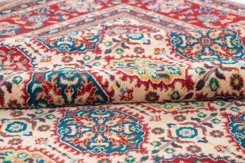 Khan Mohammadi Beige Hand Knotted 68 X 97 Area Rug 700-146368 Image 5