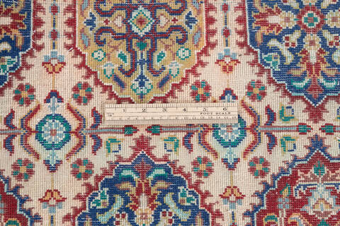 Khan Mohammadi Beige Hand Knotted 68 X 97 Area Rug 700-146368 Image 6