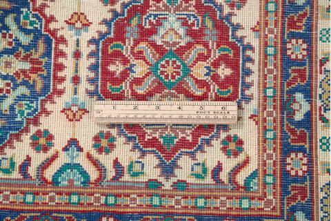 Kunduz Beige Hand Knotted 68 X 97  Area Rug 700-146368 Image 8