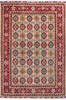 Khan Mohammadi Beige Hand Knotted 68 X 97 Area Rug 700-146368 Thumb 0