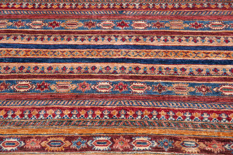 Chobi Multicolor Hand Knotted 57 X 80 Area Rug 700-146371 Image 3