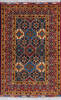 Khan Mohammadi Blue Hand Knotted 35 X 51  Area Rug 700-146373 Thumb 0